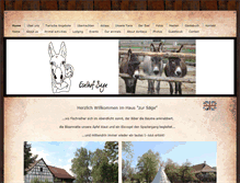 Tablet Screenshot of eselhof-saege.ch